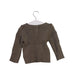 A Brown Crewneck Sweatshirts from Petit Bateau in size 6-12M for girl. (Back View)