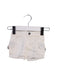 A White Shorts from Burberry in size 0-3M for girl. (Front View)