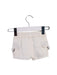A White Shorts from Burberry in size 0-3M for girl. (Back View)