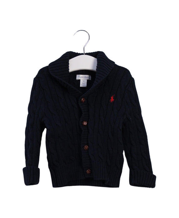 A Black Cardigans from Polo Ralph Lauren in size 6-12M for boy. (Front View)