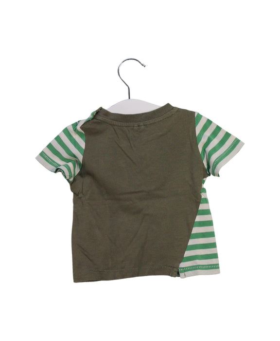 A Green Short Sleeve T Shirts from Stella McCartney in size 3-6M for boy. (Back View)