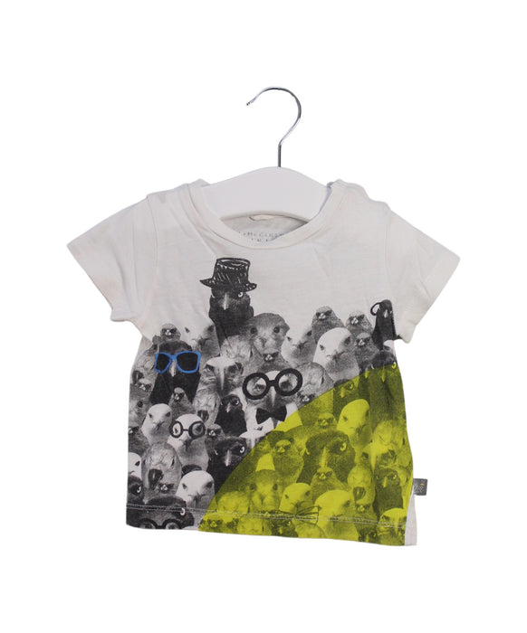 A White Short Sleeve T Shirts from Stella McCartney in size 3-6M for boy. (Front View)