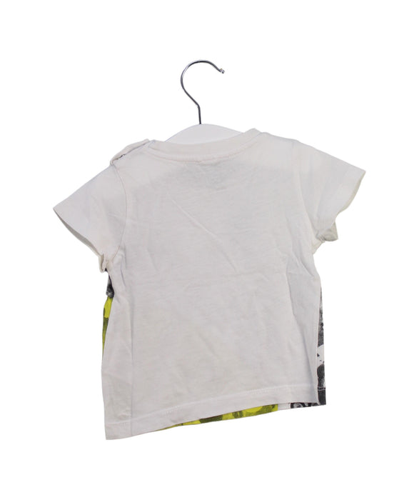 A White Short Sleeve T Shirts from Stella McCartney in size 3-6M for boy. (Back View)