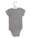 A Grey Short Sleeve Bodysuits from Calvin Klein in size 3-6M for boy. (Back View)