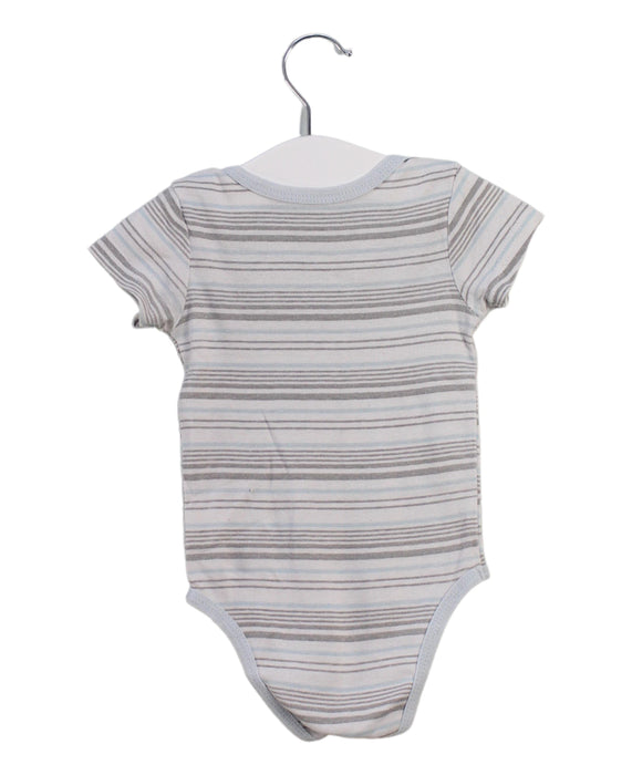 A White Short Sleeve Bodysuits from Calvin Klein in size 3-6M for neutral. (Back View)