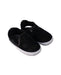 A Black Slip Ons from Stuart Weitzman in size 3-6M for boy. (Front View)