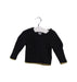 A Black Knit Sweaters from Petit Bateau in size 3-6M for girl. (Front View)
