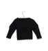 A Black Knit Sweaters from Petit Bateau in size 3-6M for girl. (Back View)