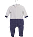 A White Long Sleeve Jumpsuits from Mayoral in size 0-3M for boy. (Back View)