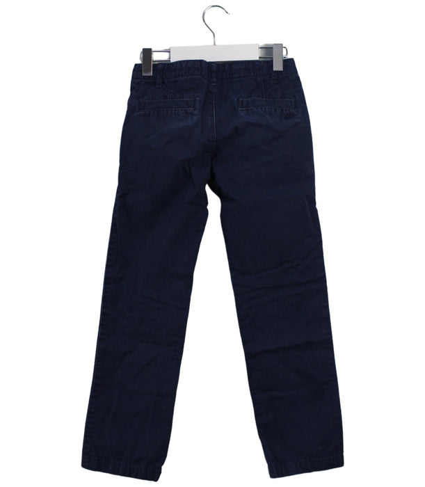 A Blue Casual Pants from Petit Bateau in size 8Y for boy. (Back View)