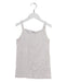 A White Sleeveless Tops from Petit Bateau in size 12Y for girl. (Front View)