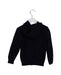 A Black Zippered Sweatshirts from Eric Bompard in size 6T for boy. (Back View)