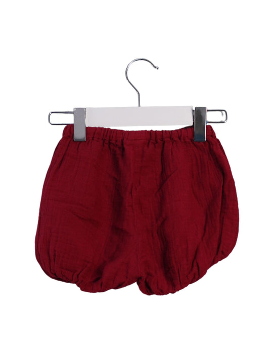 A Red Bloomers from Bonton in size 2T for girl. (Back View)