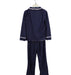 A Navy Pyjama Sets from Juicy Couture in size 5T for girl. (Back View)