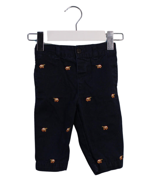 A Navy Casual Pants from Ralph Lauren in size 3-6M for girl. (Front View)