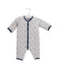 A White Long Sleeve Jumpsuits from Petit Bateau in size 3-6M for boy. (Front View)