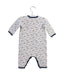 A White Long Sleeve Jumpsuits from Petit Bateau in size 3-6M for boy. (Back View)