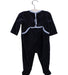 A Navy Long Sleeve Jumpsuits from Petit Bateau in size 3-6M for boy. (Back View)