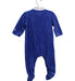 A Blue Long Sleeve Jumpsuits from Petit Bateau in size 3-6M for boy. (Back View)