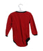 A Red Long Sleeve Bodysuits from Fabric Flavours in size 12-18M for boy. (Back View)
