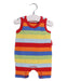 A Multicolour Sleeveless Rompers from Toby Tiger in size 0-3M for neutral. (Front View)