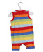 A Multicolour Sleeveless Rompers from Toby Tiger in size 0-3M for neutral. (Back View)