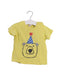 A Yellow Short Sleeve T Shirts from Seed in size 12-18M for boy. (Front View)