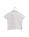 A White Short Sleeve Polos from Ralph Lauren in size 0-3M for boy. (Back View)