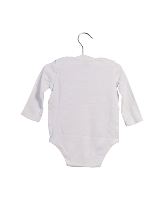 A White Long Sleeve Bodysuits from Ralph Lauren in size 3-6M for boy. (Back View)