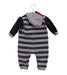 A Navy Long Sleeve Jumpsuits from Armani in size 3-6M for boy. (Back View)