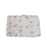 A White Swaddles from Aden & Anais in size O/S for girl. (Front View)