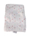 A White Swaddles from Aden & Anais in size O/S for neutral. (Front View)