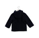 A Navy Coats from babycottons. in size 12-18M for girl. (Back View)
