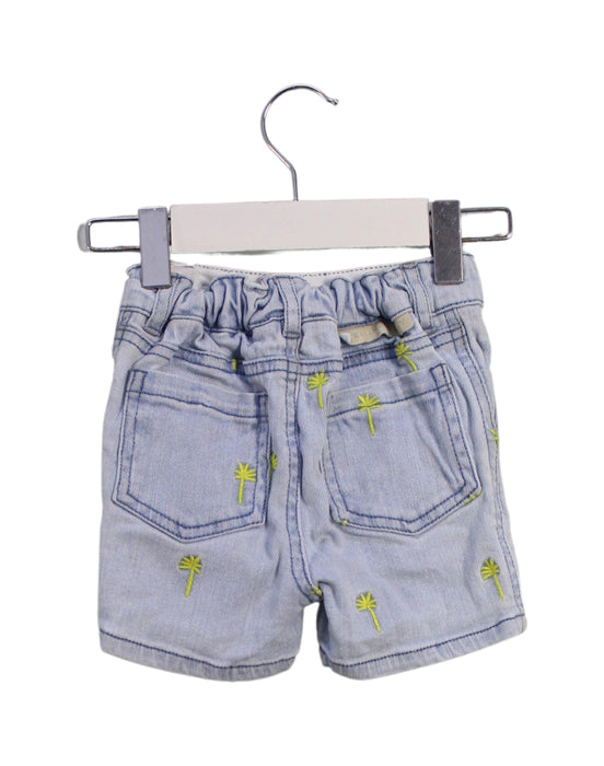 A Blue Shorts from Stella McCartney in size 3-6M for girl. (Back View)