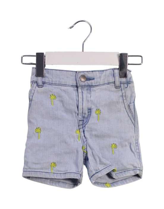 A Blue Shorts from Stella McCartney in size 3-6M for girl. (Front View)