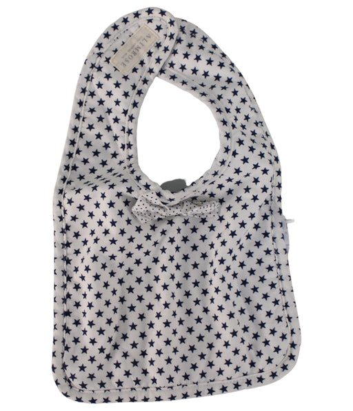 A Navy Bibs from Alimrose Designs in size O/S for girl. (Front View)