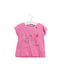A Pink Short Sleeve T Shirts from La Compagnie des Petits in size 3T for girl. (Front View)