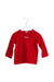 A Red Long Sleeve Tops from Miki House in size 18-24M for girl. (Back View)