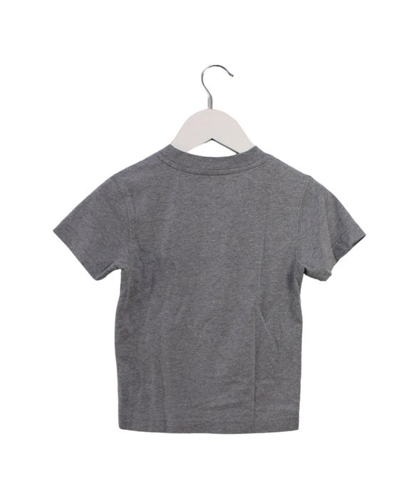 A Grey Short Sleeve T Shirts from Nautica in size 3T for boy. (Back View)