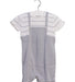 A Grey Short Sleeve Rompers from Paz Rodriguez in size 6-12M for boy. (Front View)