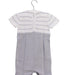 A Grey Short Sleeve Rompers from Paz Rodriguez in size 6-12M for boy. (Back View)