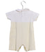 A White Short Sleeve Rompers from Kissy Kissy in size 3-6M for girl. (Back View)