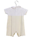 A White Short Sleeve Rompers from Kissy Kissy in size 3-6M for girl. (Back View)