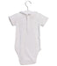 A White Short Sleeve Bodysuits from Jacadi in size 3-6M for boy. (Back View)