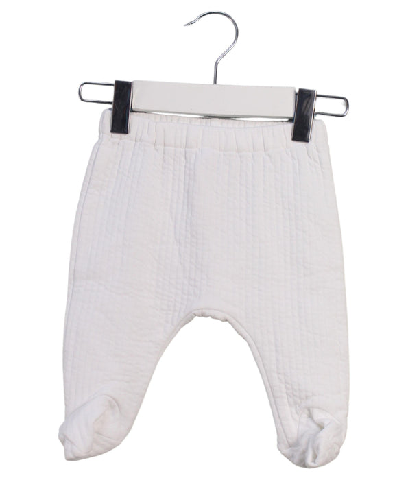 A White Casual Pants from Jacadi in size 3-6M for neutral. (Front View)