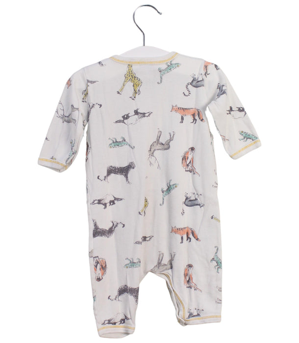 A Multicolour Long Sleeve Jumpsuits from Petit Bateau in size 0-3M for boy. (Back View)