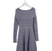 A Blue Sweater Dresses from Pavement in size 8Y for girl. (Back View)