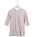 A Pink Long Sleeve Dresses from Mides in size 5T for girl. (Front View)