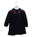 A Navy Sweater Dresses from DPAM in size 2T for girl. (Back View)