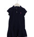 A Navy Short Sleeve Dresses from Polo Ralph Lauren in size 4T for girl. (Front View)